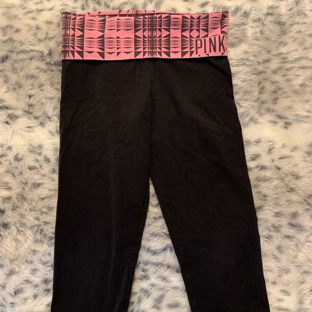 victoria’s Secret pink yoga pants